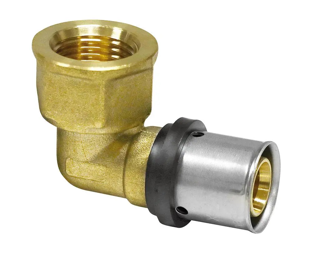 Pipetec Pressfitting TH/U Übergangswinkel IG für Mehrschichtverbundrohr – 16 / 20 / 26 mm