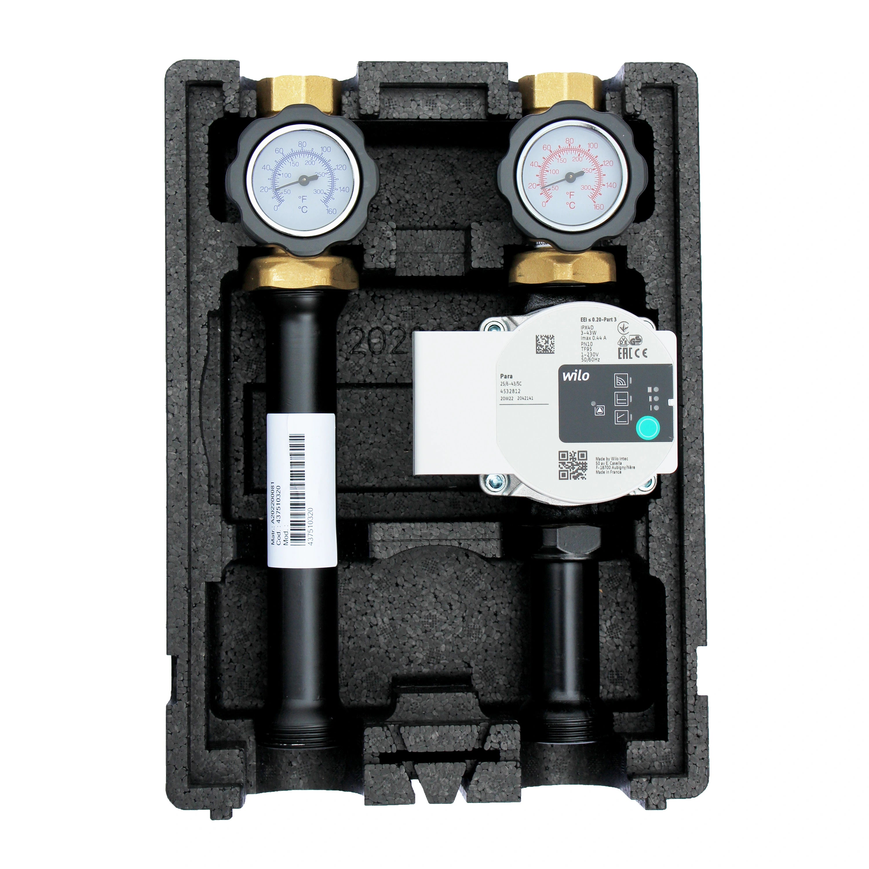 Environ EcoMix ENECO0031 Heizkreispumpengruppe direkt, mit Hocheffizienzpumpe