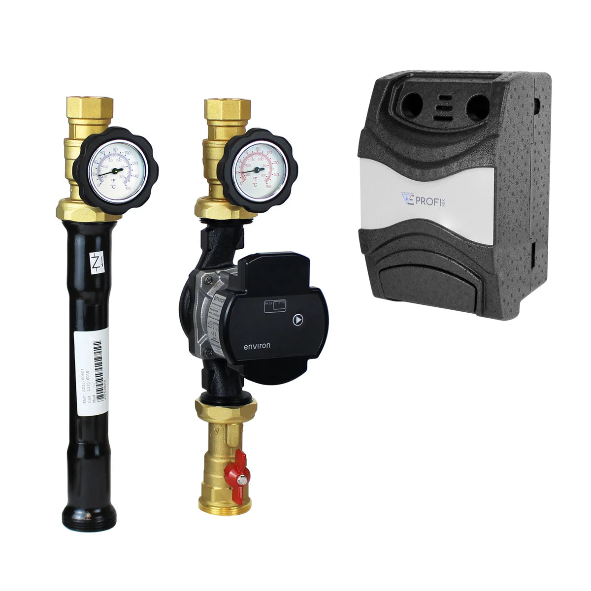 ProfiMix Heizkreispumpengruppe direkt, mit Environ EcoStar 25/6 Hocheffizienzpumpe