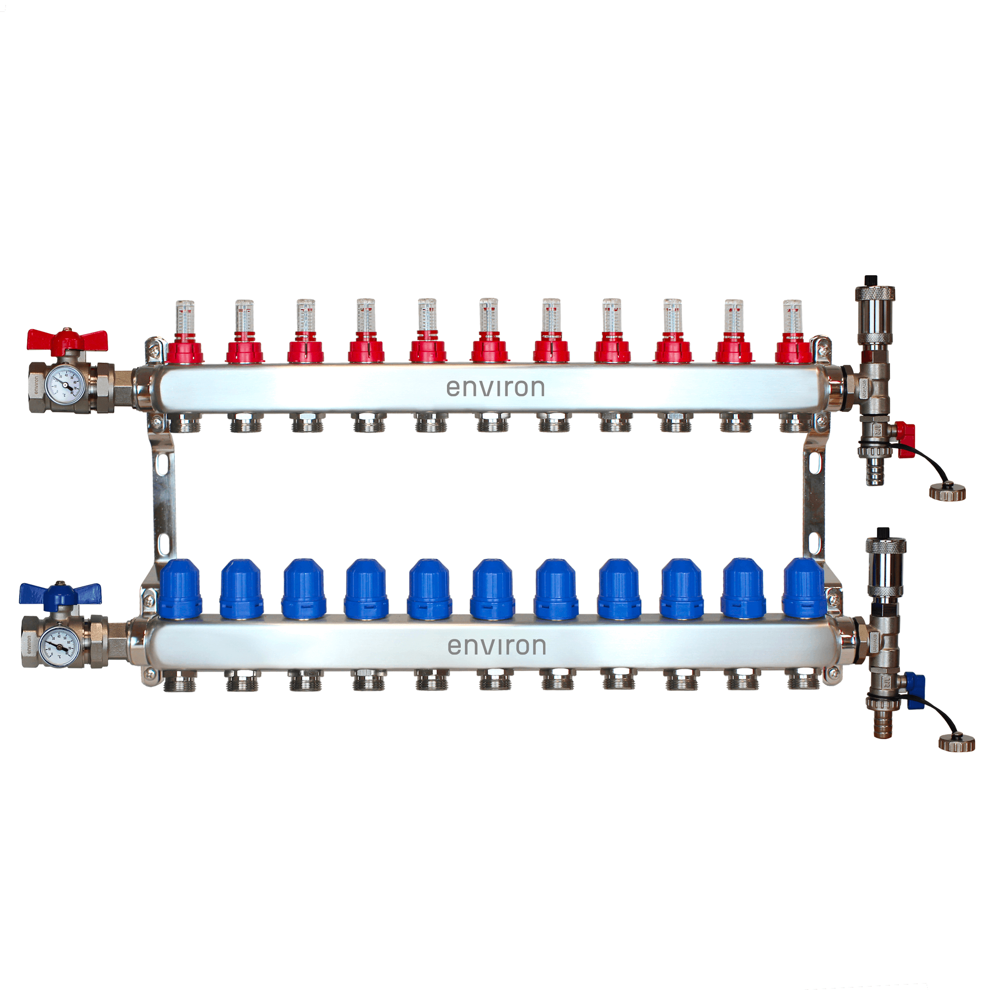Festwertregelset M058 mit EcoStar II 25/6 Hocheffizienzpumpe, Heizkreisverteiler und Zubehör