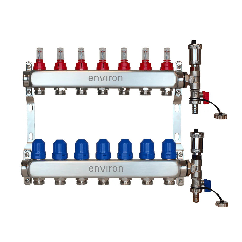 Festwertregelset M059 mit EcoStar II 25/6 Hocheffizienzpumpe, Heizkreisverteiler und Zubehör