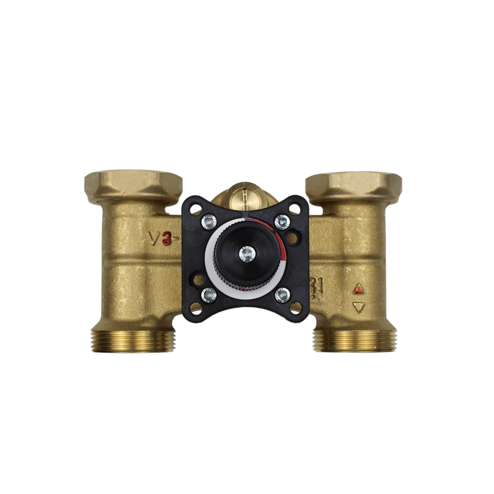 Environ H-Block 3-Wege-Mischer DN25 – 1 1/2" AG x 1 1/2" IG EcoMix & ProfiMix für effiziente Wärmerückgewinnung