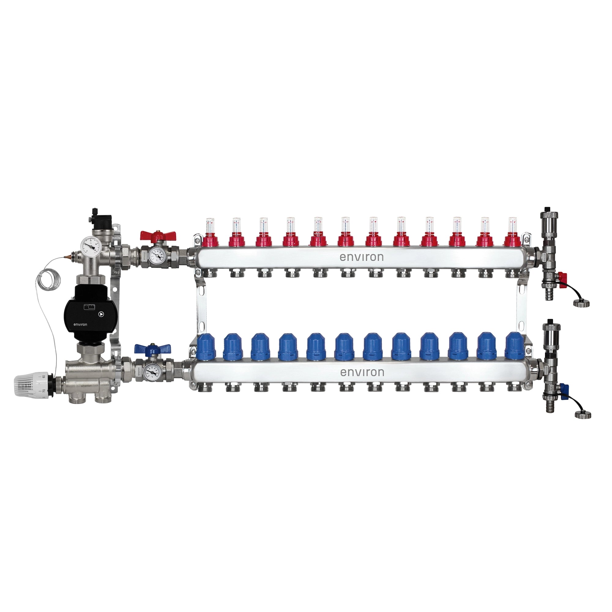 Festwertregelset M059 mit EcoStar 25/6 Hocheffizienzpumpe, Heizkreisverteiler und Zubehör