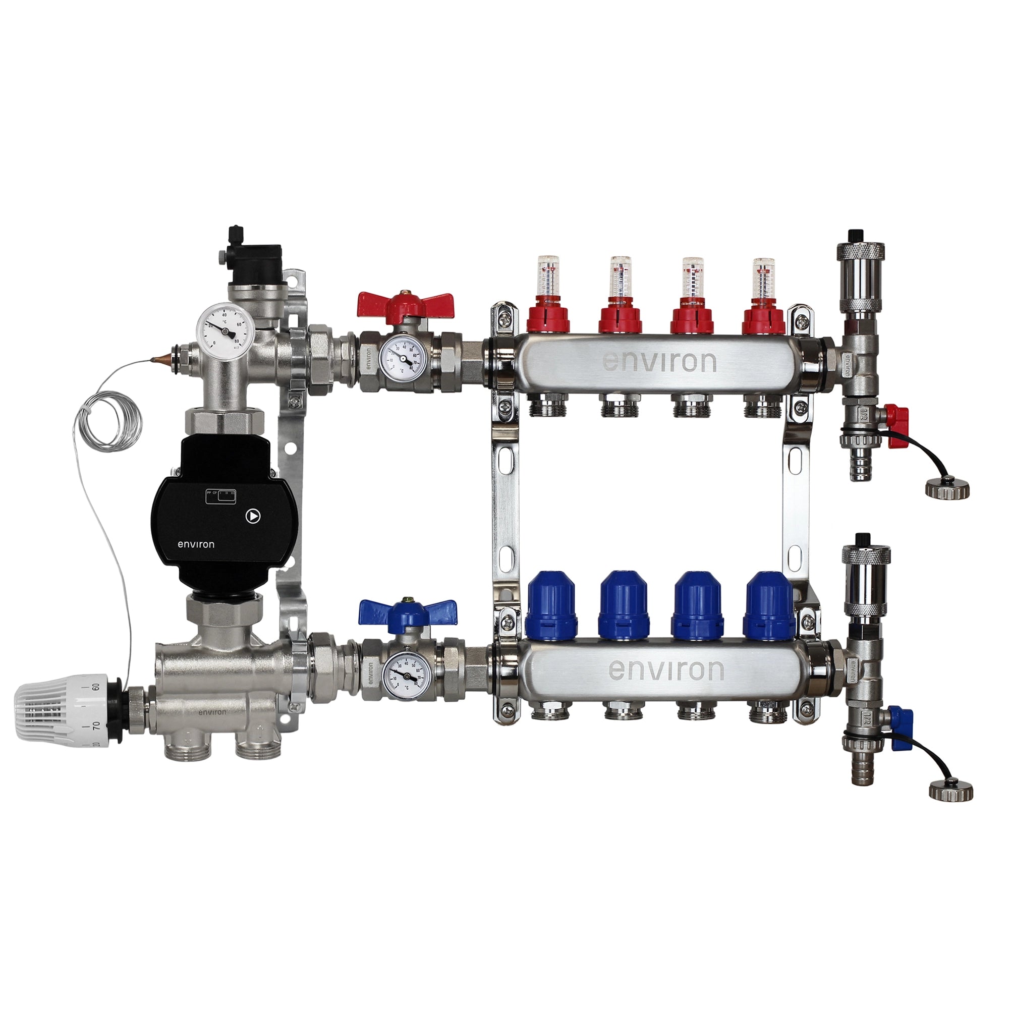 Festwertregelset M059 mit EcoStar 25/6 Hocheffizienzpumpe, Heizkreisverteiler und Zubehör