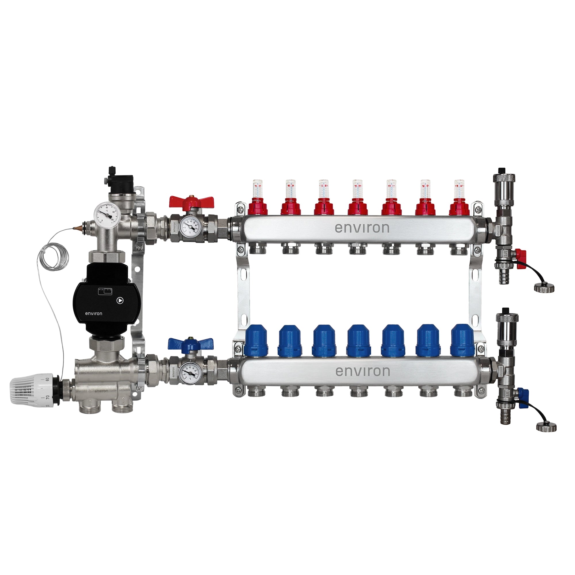 Festwertregelset M059 mit EcoStar 25/6 Hocheffizienzpumpe, Heizkreisverteiler und Zubehör