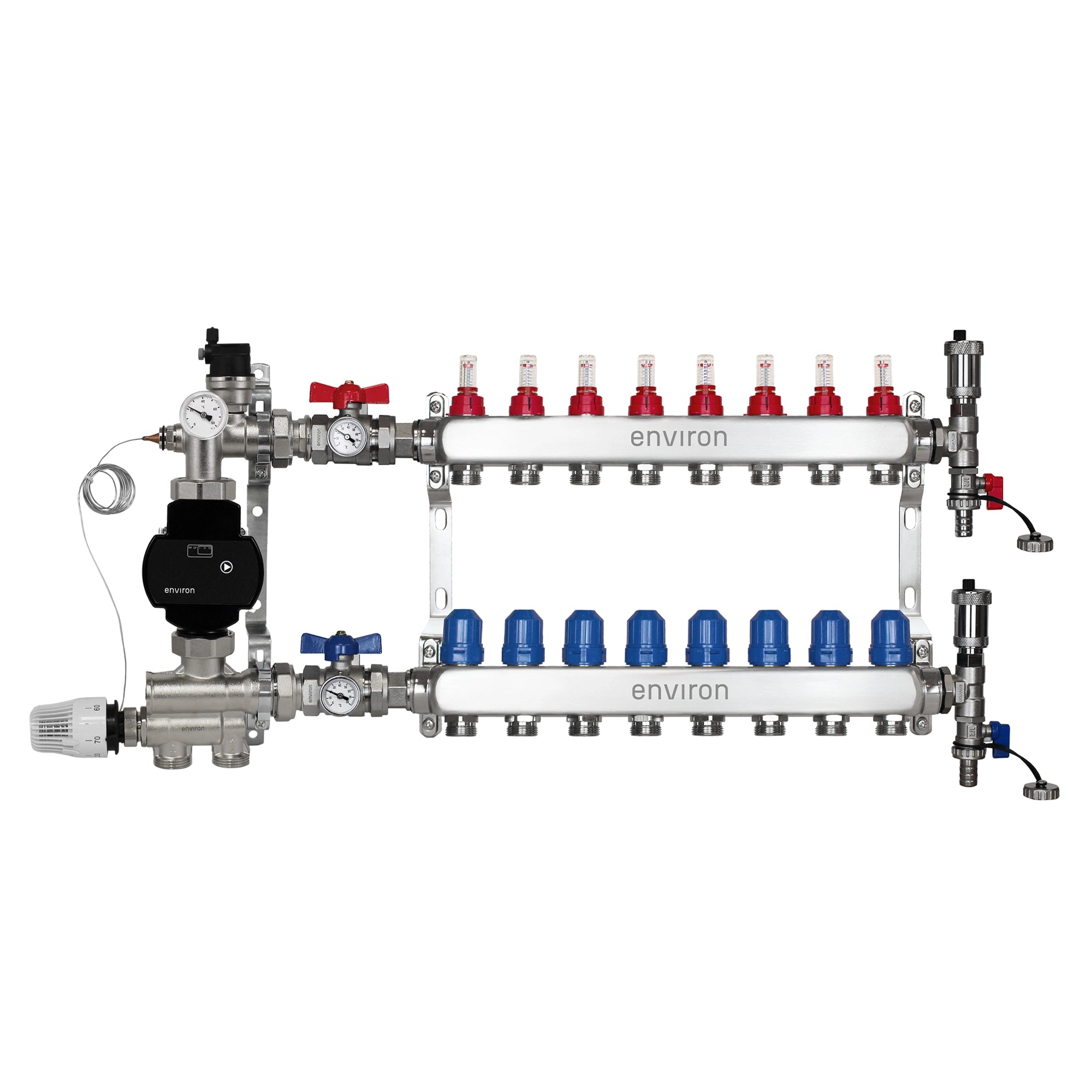 Festwertregelset M059 mit EcoStar 25/6 Hocheffizienzpumpe, Heizkreisverteiler und Zubehör
